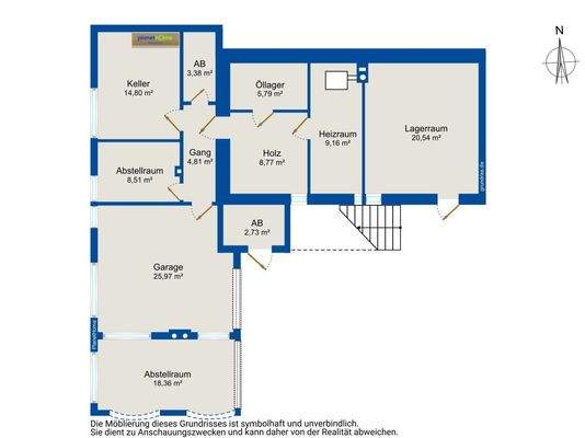 Grundriss Kellergeschoss