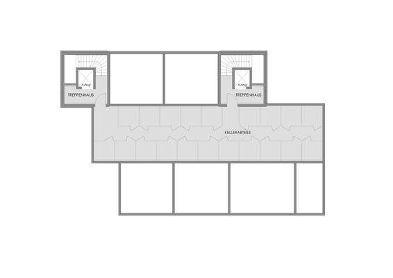 Grundrissplan Keller