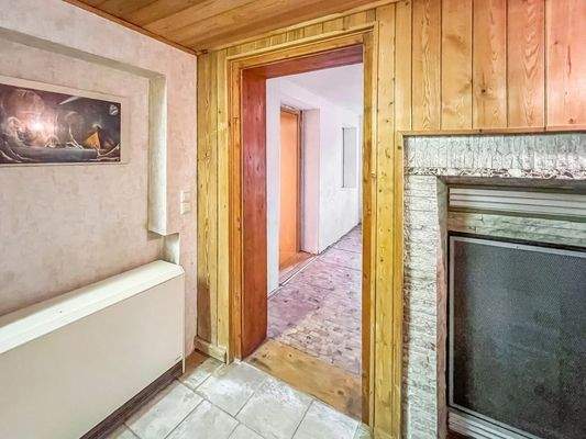 Ofenheizung Erdgeschoss