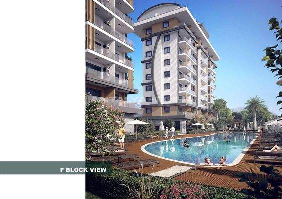 Apartments Within Walking Distance of the Sea in Alanya