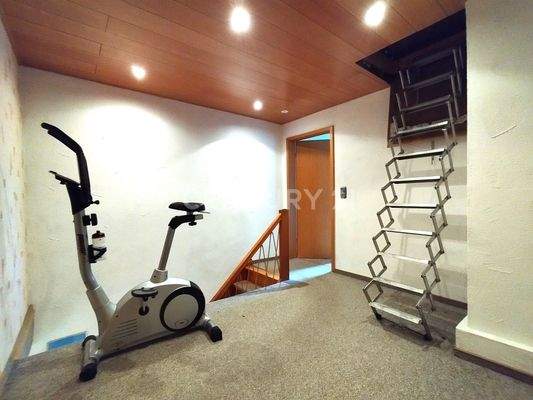 Der Flur im Obergeschoss