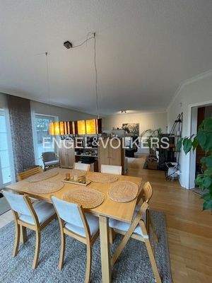 Blick in das Wohnzimmer