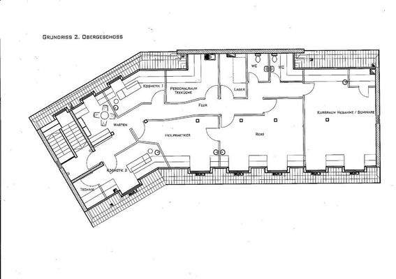 Grundriss Gesundheitszentrum