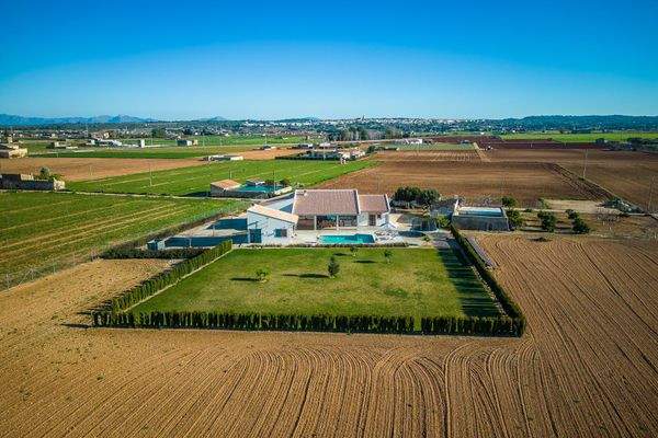 Luftaufnahme auf das Objekt