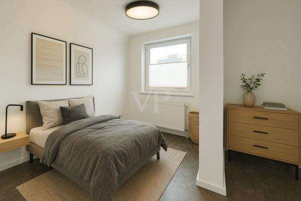 EG Einliegerwohnung Schlafzimmer (Home Staging)