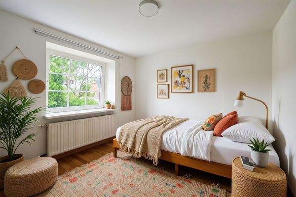 Schlafzimmer 2 oben - virtuell gestaged - Lütt Immobilien - Sasel