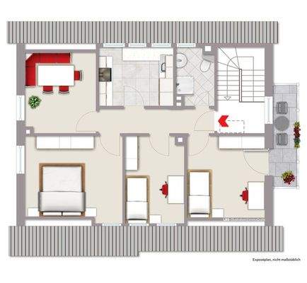 Grundriss Dachgeschoss