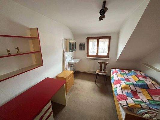 Ein Schlafzimmer im DG