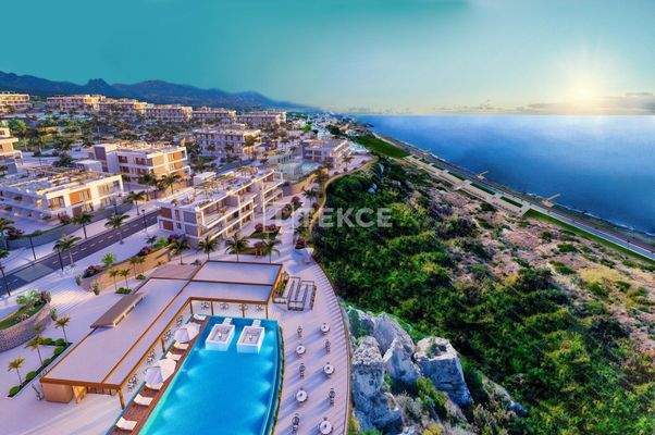 Apartments for Sale Steps From the Beach in Girne Esentepe
