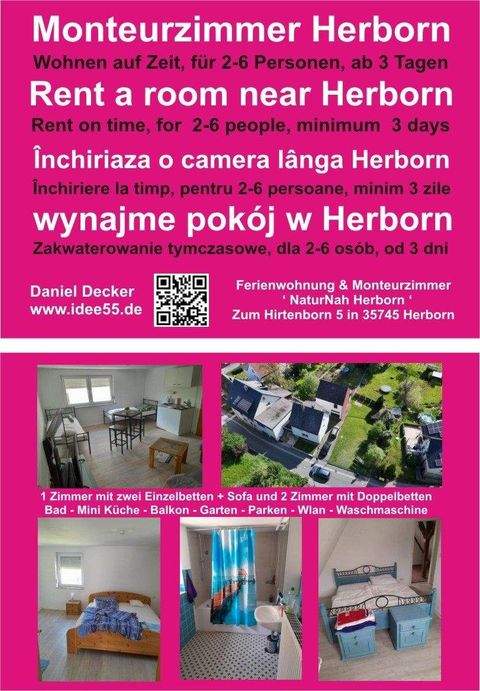 Wetzlar Wohnen auf Zeit, möbliertes Wohnen