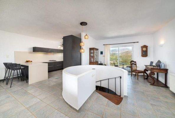 Kreta, Vathi: Atemberaubende Villa mit Pool, Gärten und Meerblick zu verkaufen