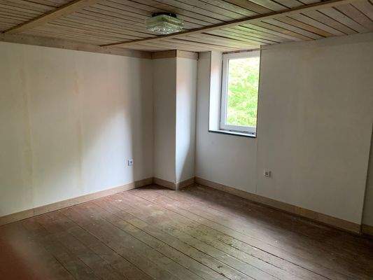 Sanierungsbereich Wohnraum Obergeschoss