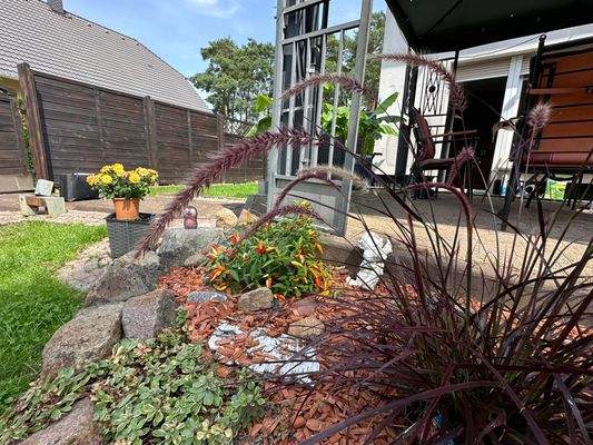 Außenanlagen im Sommer