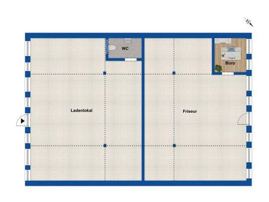 Grundriss Erdgeschoss