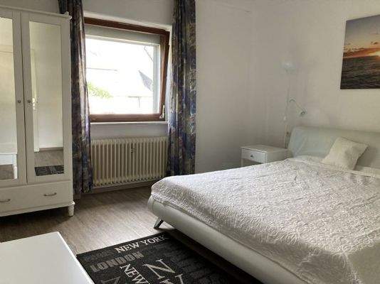 Schlafzimmer zum Garten