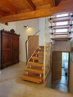 Aufgang zur Dachterasse
