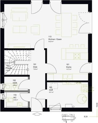 Grundriss EG - LifeStyle 13.01 S