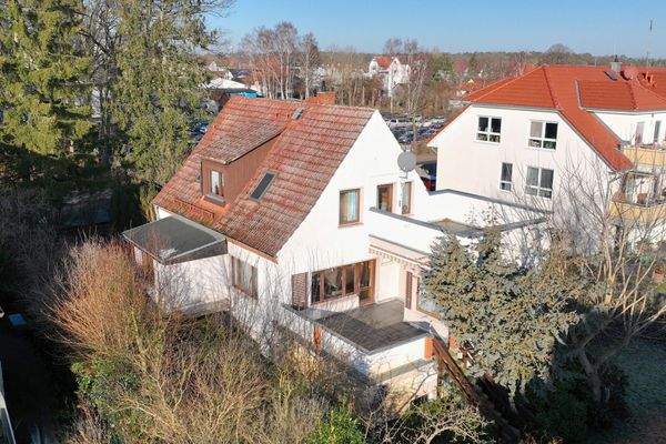 Ansicht zum Wohnhaus