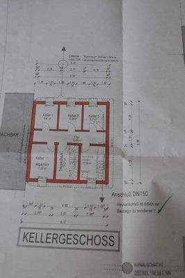 Grundriss Keller