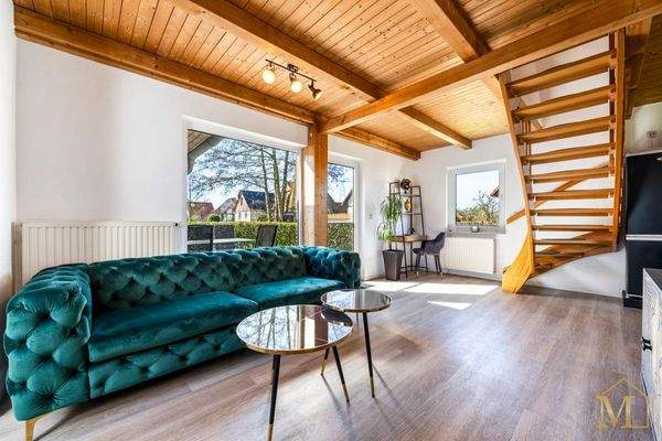 Lichtdurchfluteter Wohnbereich