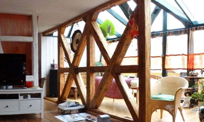 Loggia/Wintergarten im Obergeschoss