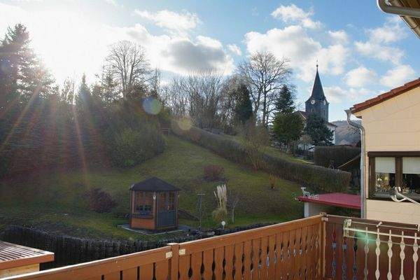 Ausblick vom großer Balkon 1.OG