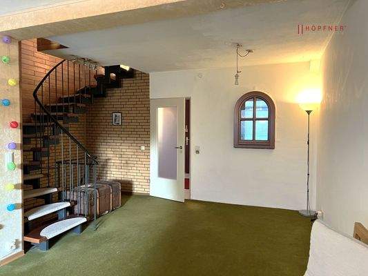 Essbereich, Geschosstreppe