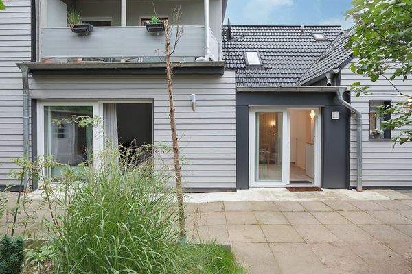 Fassade mit schöner, pflegeleichter Verkleidung 