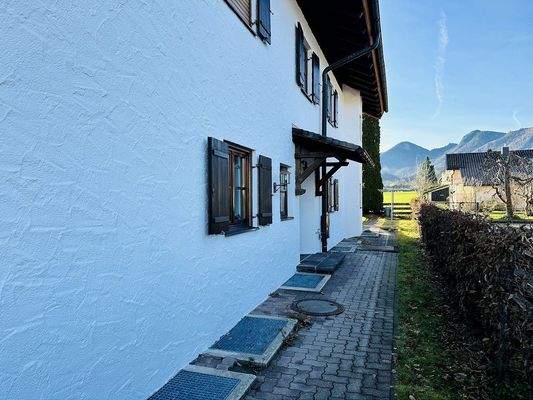 Zugang zu den Wohnungen