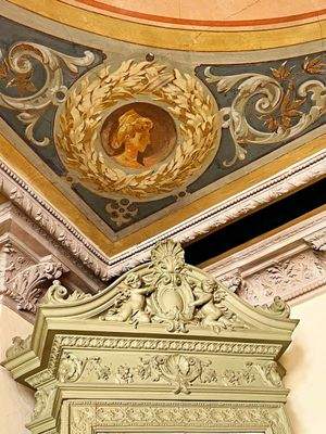 Deckenmalerei 2.  Wohnraum