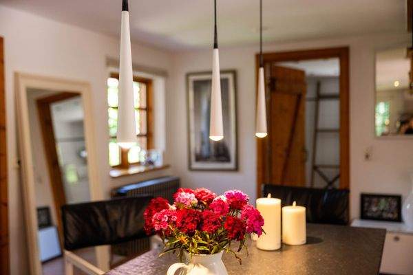 Esszimmer mit Tischdeko