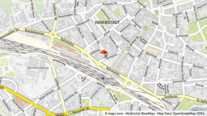 Geolyzer Kartenausschnitt