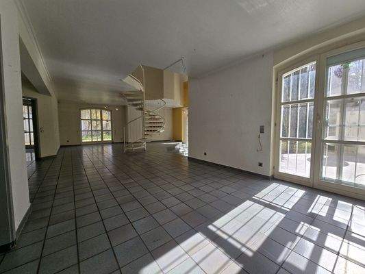 Blick in den Wohnbereich 