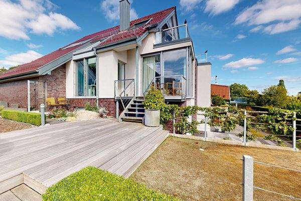 Blick zur Westterrasse 