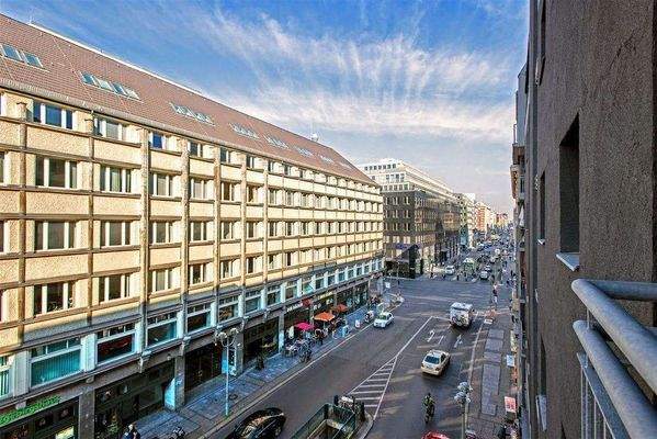 Blick auf die Friedrichstraße