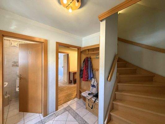 Hauseingang / Gästetoilette