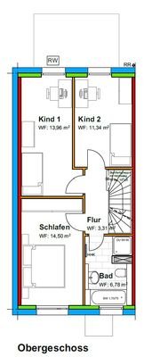 Grundriss - Obergeschoss