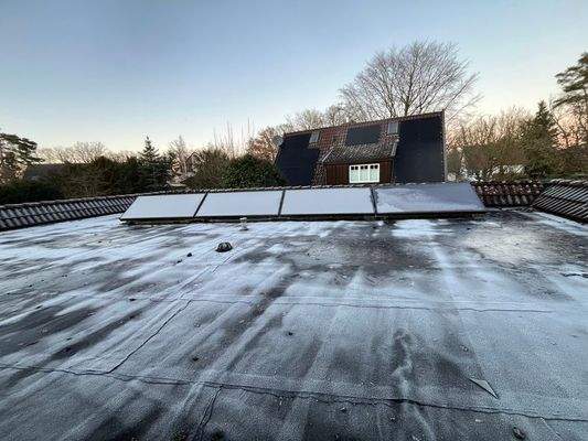 Solarthermie für die Beheizung des Schwimmbeckens