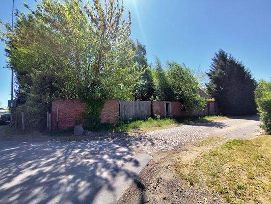 Sichtgeschütztes Grundstück