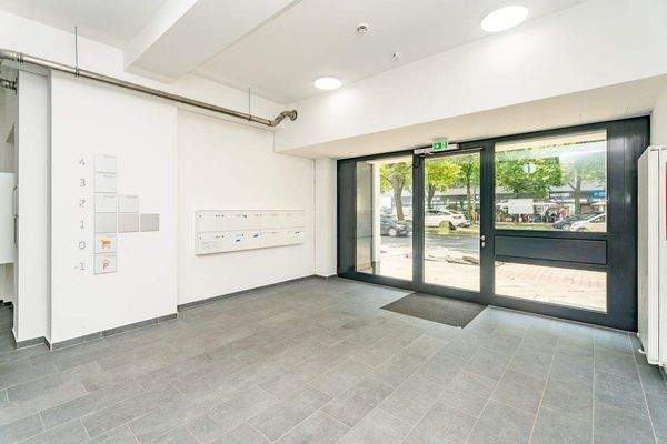 Ansprechender Eingangsbereich