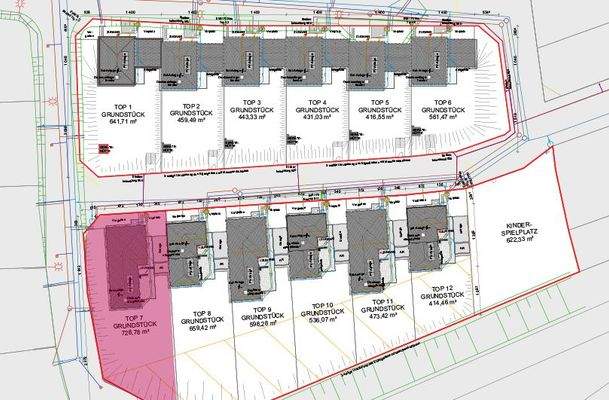 Reihenhausanlage 1 in Glaubendorf