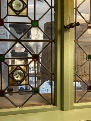 Hochwertige Bleiverglasung Küche