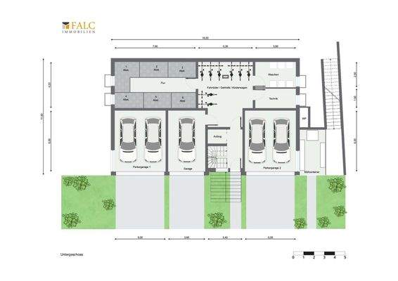 genehm. UG - Eingang/Hanglage
