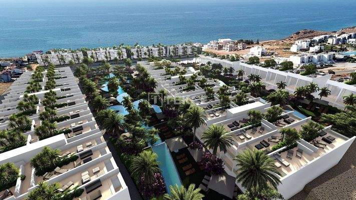 Apartments with Social Facilities in Girne, North Cyprus