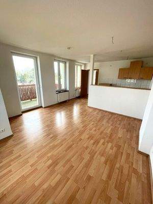 Wohnbereich 1-Raum-Wohnung 2.OG