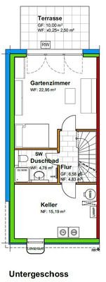 Grundriss Untergeschoss