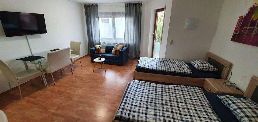 Wohnzimmer/Schlafzimmer