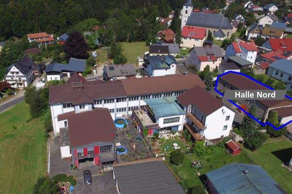 Halle Nord Luftbild
