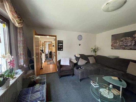 EG: Wohnzimmer (Weitwinkelaufnahme)