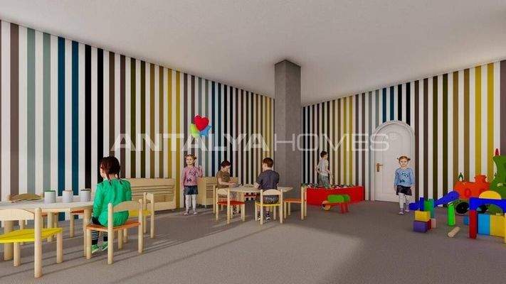 Apartments in a Luxury Complex Near Beach in Avsallar Alanya